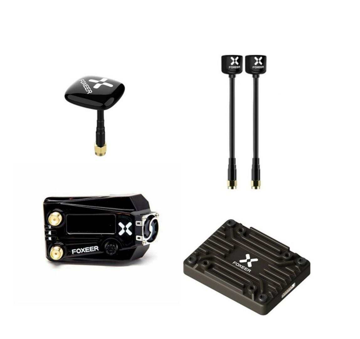 Foxeer Reaper Extreme 2.5W Vtx - Foxeer 4.9G Low-Band-Brillenmodul-Set Wildfire Dual Receiver
